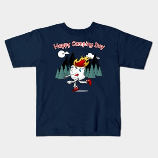 Happy Camping Day Kids T-Shirt